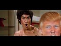 Bruce Lee kicks Trump and Putin&#39;s ass