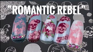 Romantic Rebel Collaboration with Clear Jelly Stamper|Tutorial