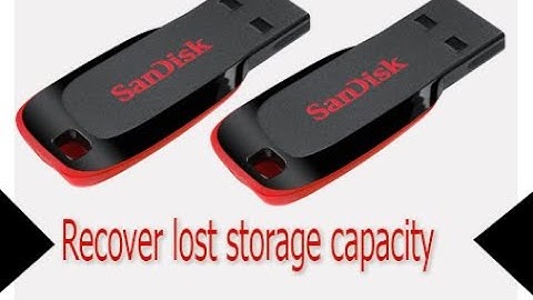 HOW TO: Restore USB Drive Back to Full Capacity Storage