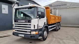 Scania P94 260 6X4 Tipper - Fiš Trucks Slovenia