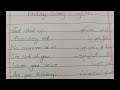 Daily use English sentences|| Easy English vocabulary|| improving English skills.