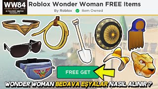 YENİ WONDER WOMAN EVENT TÜM BEDAVA EŞYALAR NASIL ALINIR ? Roblox Türkçe