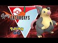 XL SHINY GRUMPIG HAS THE SIXTH SENSE!! INCREDIBLE SPICY SATURDAY!! POKÉMON GO BATTLE LEAGUE