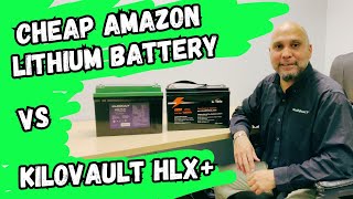 Teardown: Cheap 100Ah Amazon Lithium Batteries vs KiloVault HLX+