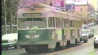 The Chiasson Archives: MBTA Green Line Arborway Line 1980's