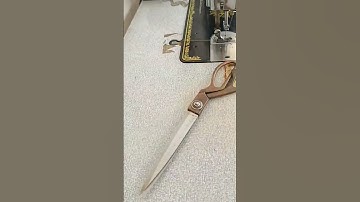 How to Sharpen scissors #scissors #scissor #sharpener #sharpening #sharpedges #cutting #stitching