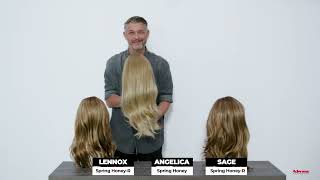 Spring Honey vs Spring Honey-R Wig Color Variations