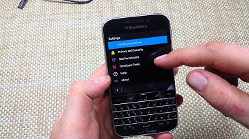 Blackberry Classic How to change browser view from Mobile view to Desktop View