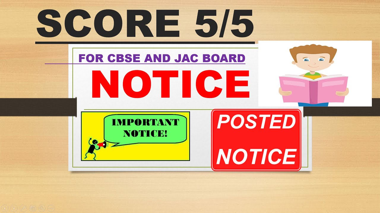 NOTICE WRITING NOTICE WRITING CLASS 12 NOTICE WRITING CLASS 12 2023