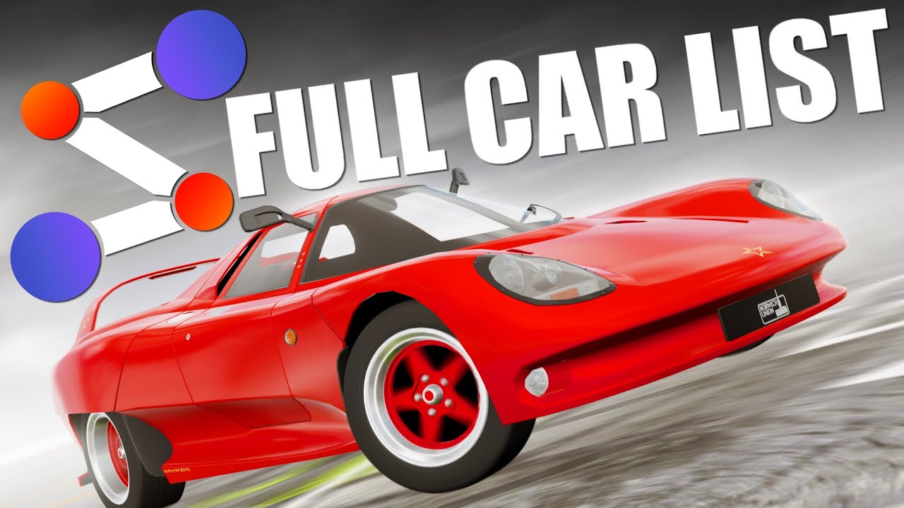 SimpleNG | FULL CAR LIST - v1.0 RELEASE - (BeamNG Drive) - YouTube