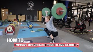 5 Exercises to improve overhead stability and strength︱No Equipment home workout︱Hannah Esch