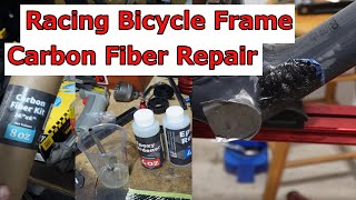 Carbon Fiber Bicycle Frame Repair