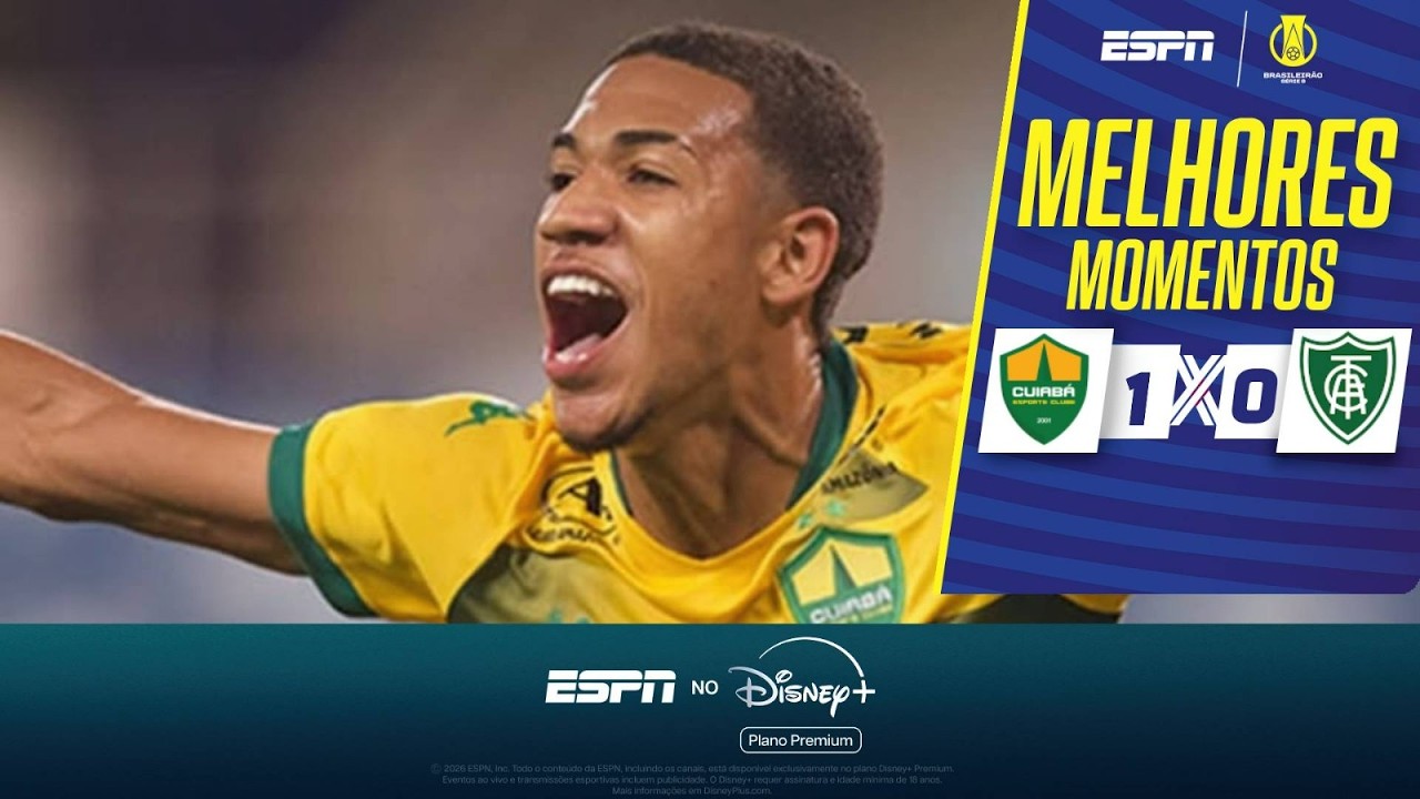 COM GOL DE CRIA DA BASE, CUIABÁ BATE O AMÉRICA-MG NA ARENA PANTANAL PELA SÉRIE B | MELHORES MOMENTOS