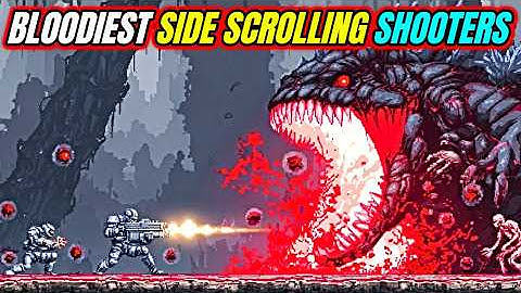Top 10 Ultra-Violent Side Scrolling Shooters 1990s - Explored