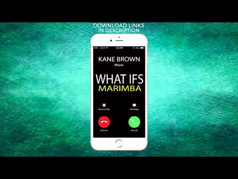 Latest iPhone Ringtone - What Ifs Marimba Remix Ringtone - Kane Brown
