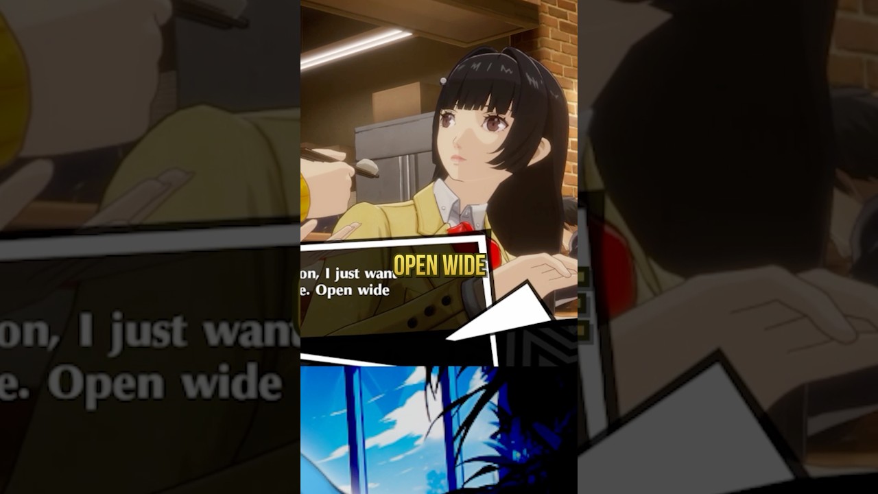 I tried feeding senpai #persona #p5x #envtuber