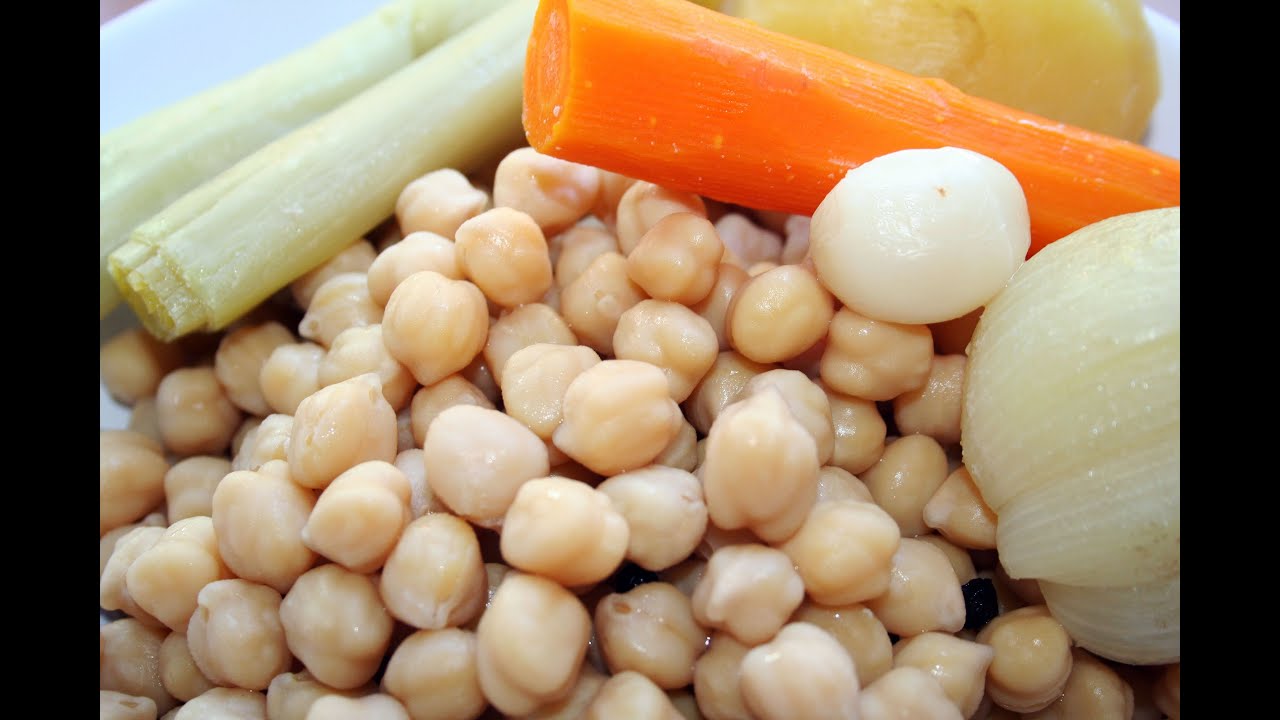 Cocer garbanzos para ensalada