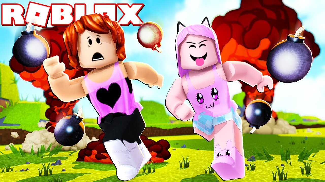 SOBREVIVA AS BOMBAS NO ROBLOX (Super Bomb Survival) 