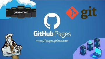 Hosting gratis, hosting gratis di github. Git, Github, Hosting