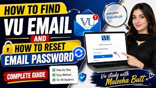 How to Find VU Email & Reset Email Password 2026 | Complete Guide 2026 | VU Email 2026