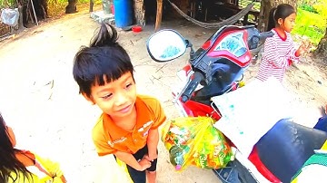 Phần quà từ thiện cuối cùng về tận nhà bà con xóm nghèo Tà Por, Cô Tô, Tri Tôn, An Giang 20/01/2023