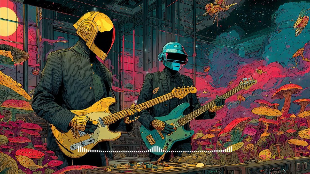 Daft Punk Inspired: Unmute The World 🍄🤖 | Chillwave, Synthwave, Retro Funk, Electronic Playlist