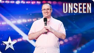 Have a CHUCKLE with INSPIRING blind comic CUBBY! | Auditions | BGT: UNSEEN
