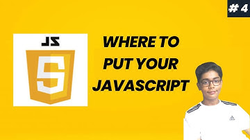 JavaScript Course Project Based Learning 04 - Where to put your JS