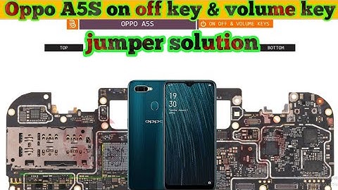 Oppo A5S on off key & volume key not working problem jumper solution|#thesoilboy