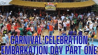 Embarkation Day on the Carnival Celebration from Port of Miami Part One