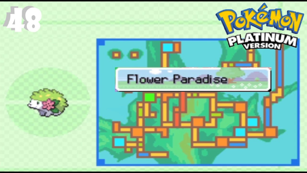 Road to Shaymin Location #48 Pokemon Platinum Walkthrough