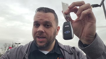 Locking/Unlocking a Subaru With Proximity Keys