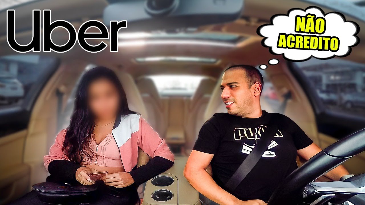 FIZ UBER DE PORSCHE E A PASSAGEIRA ME SURPREENDEU