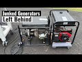 Abandoned Campbell Hausfeld Generators (Part 1) - No Power Output, Obsolete Carburetor Damaged