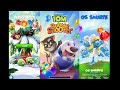 Angry Birds vs Talking Tom Bubble Shooter vs Smurfs 