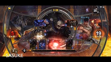 I WAS DOWN TO 1 LIFE! | TEPPEN NERGIGANTE | | Ranked Match | Capcom card game | Sasuke