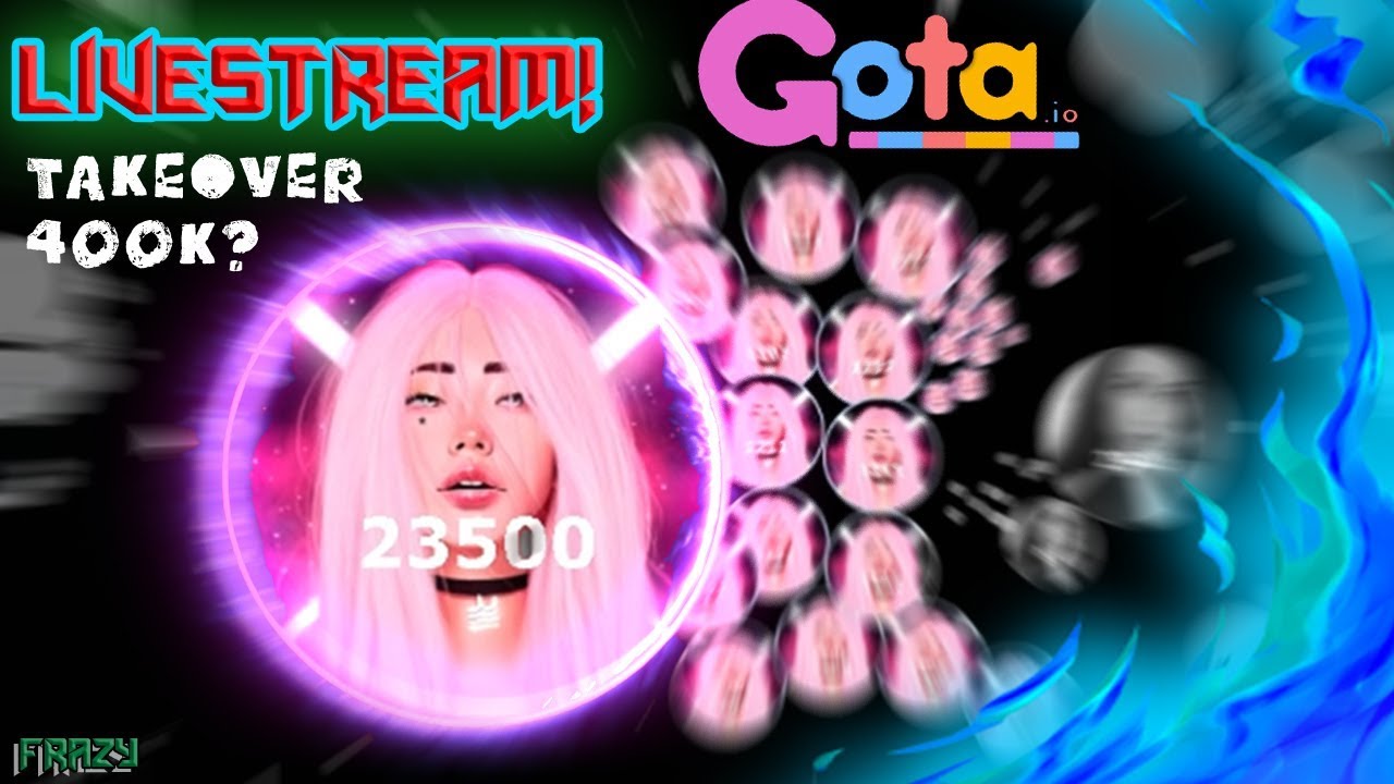 Gota.io Livestream#3! 🎃Halloween special🎃Party code:AEteq Beta2