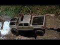 BLOWN SHOCK! Trail repair on the city tour, thank the rc gods #rccar #rccrawler