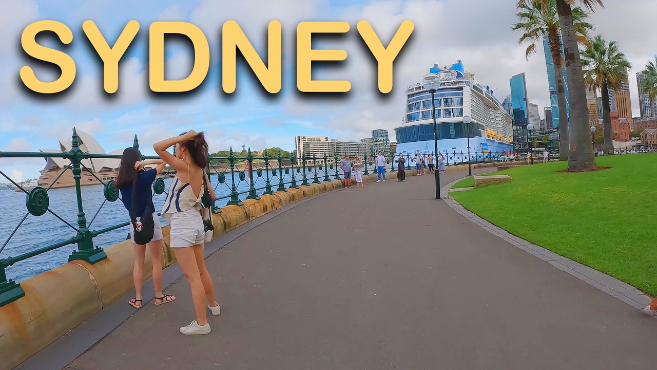 Exploring Circular Quay Sydney | Stunning 4K Walking Tour