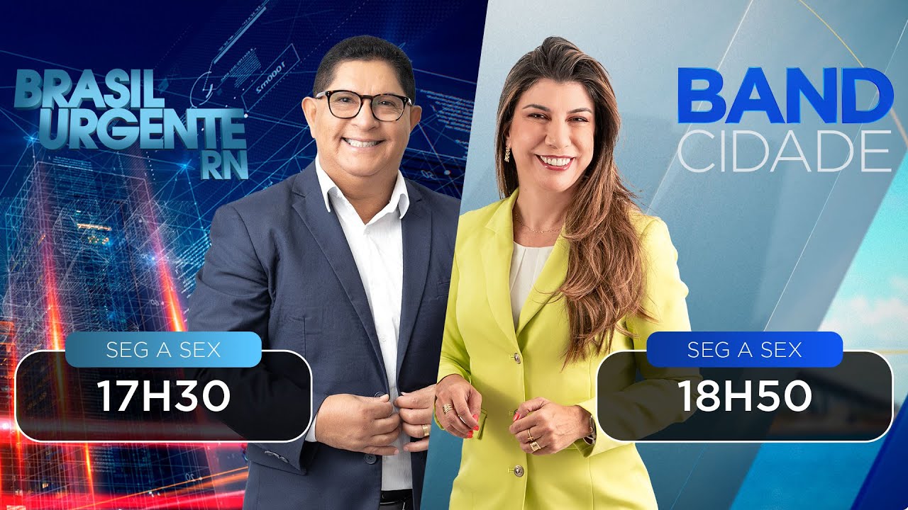 BAND RN (27/01/2026) - Brasil Urgente RN com Mario Cesar e Band Cidade com Anna Ruth Dantas