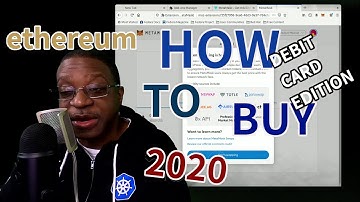 How to buy #ethereum with your debit card in 2020