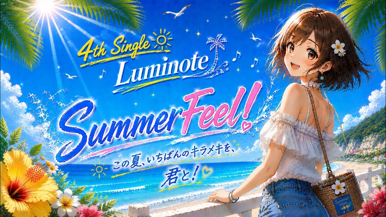Summer Feel！/Luminote【4th Single】 #luminote #ルミノート