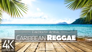 【4K】🌴🇯🇲 10 HOUR REGGAE DRONE FILM: «Caribbean is Paradise» Ultra HD 🔥🔥🔥 Music (for 2160p Ambient TV) screenshot 2