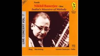 Pandit Nikhil Banerjee - Raag Marubehag 1980