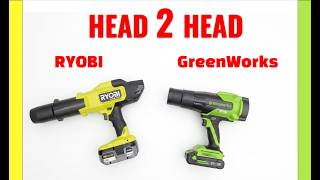 RYOBI vs Greenworks BEST Compact Blower