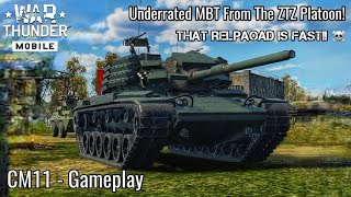War Thunder Mobile - CM11 New Top Tier Tank! - This Thing Is Kinda Underrated! - Gameplay & Guide