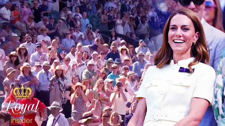 "There She Is!" Catherine's Arrival That STOPPED The Wimbledon Final - Royal Insider