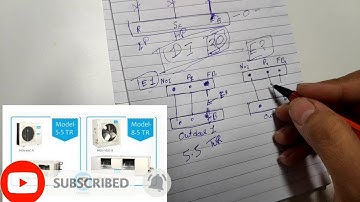 E1 Error in AC !!Ductable AC ERROR Codes E0,E1,E2 etc ..(HINDI)Video