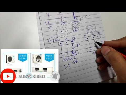 E1 Error in AC !!Ductable AC ERROR Codes E0,E1,E2 etc ..(HINDI)Video