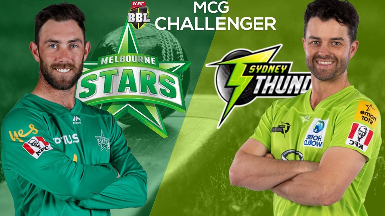Big Bash T20 League Playoff Challenger Game Melbourne Stars VS Sydney Thunder Cricket 19 [4K